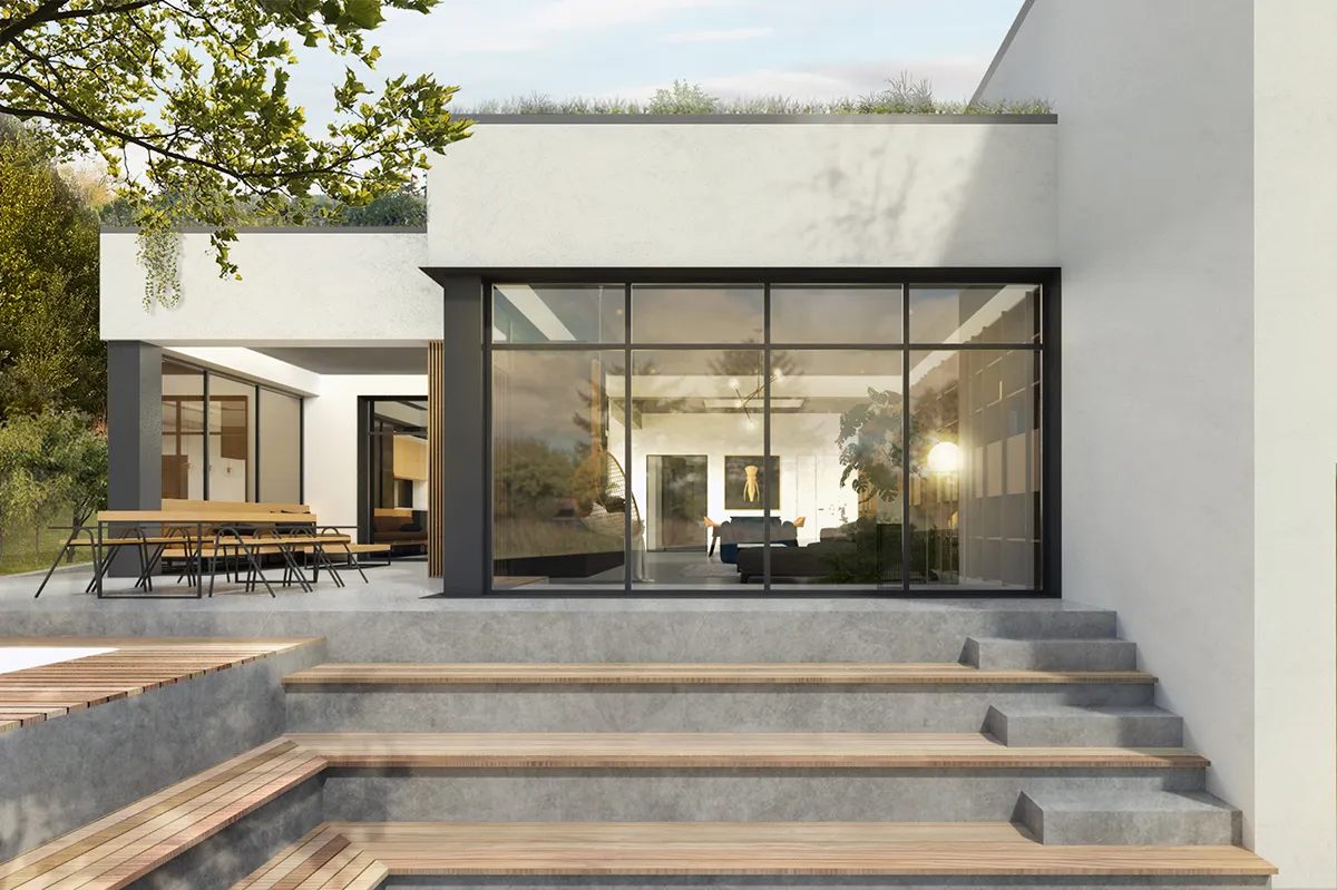 Casa cu beton - Imagine 4