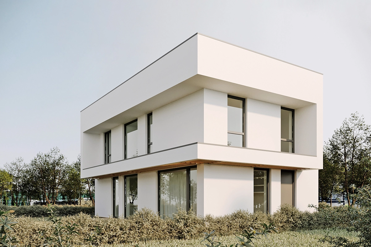 Casa mică - Casa albă - Imagine 1